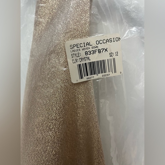 Jill Stuart deep v dress - champagne crystal color - Picture 8 of 8